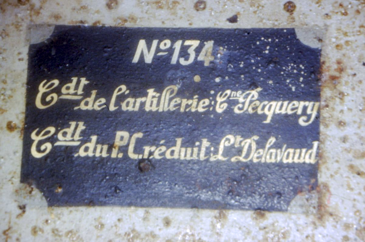Ligne Maginot - KOBENBUSCH  - A13 - (Ouvrage d'artillerie) - Peintures murales dans l'ouvrage - NOEL Yves - AOM 22 juin