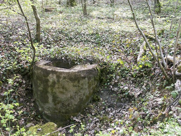 Ligne Maginot - KOBENBUSCH  - A13 - (Ouvrage d'artillerie) - Puits d'entrée des cables  - Vue exterieure - LAMBERT Pascal