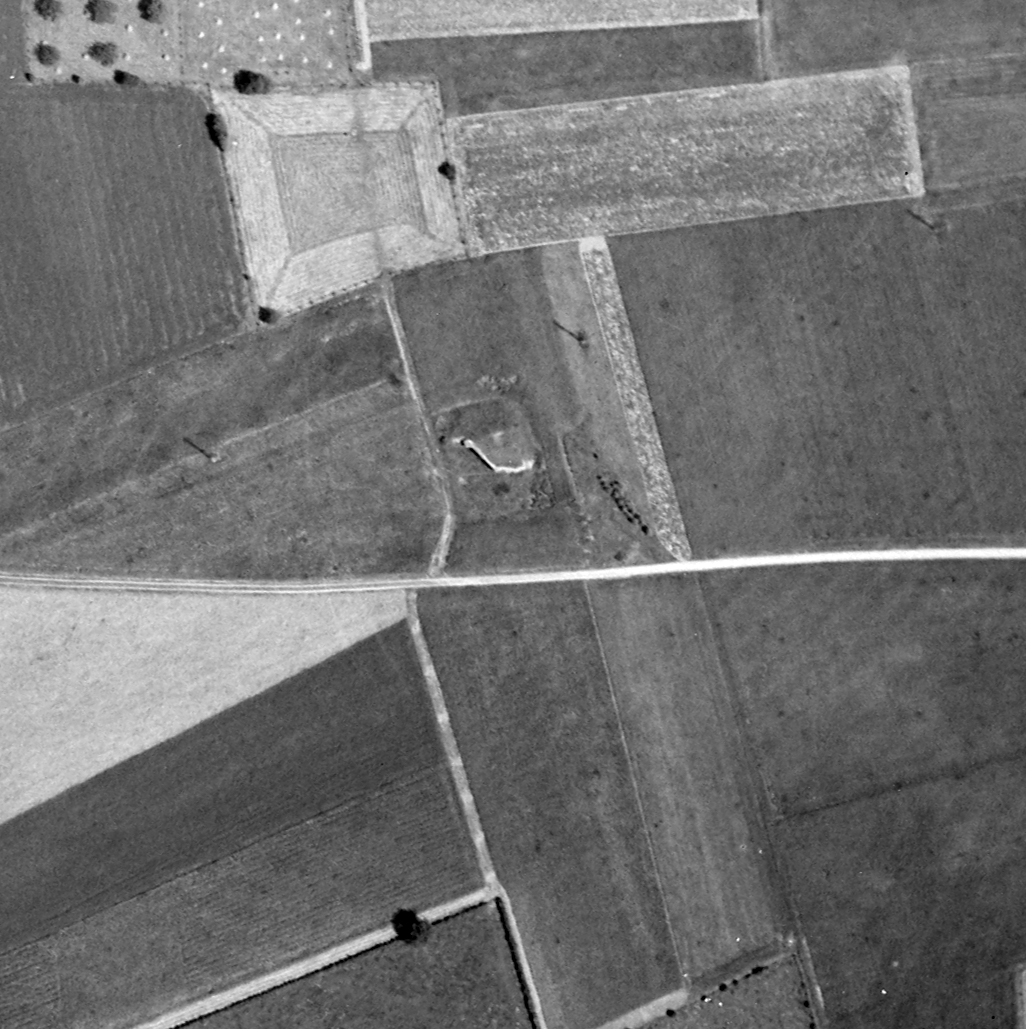 Ligne Maginot - MOULIN DU BOIS - (Blockhaus pour canon) -  - IGN - Géoportail 1952