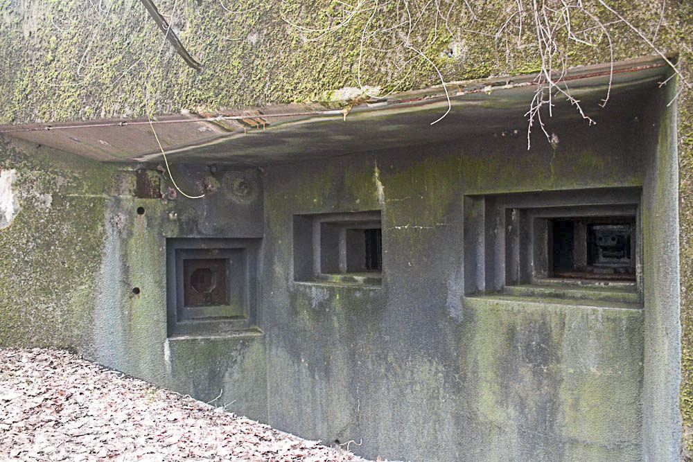 Ligne Maginot - GALGENBERG - A15 - (Ouvrage d'artillerie) - Bloc 2
Les trois créneaux de la chambre de tir - Michel Teiten