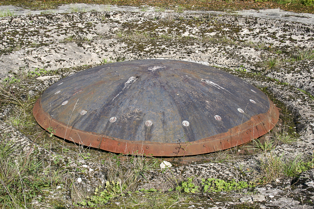 Ligne Maginot - GALGENBERG - A15 - (Ouvrage d'artillerie) - Bloc 6
La tourelle de 135 - Michel Teiten