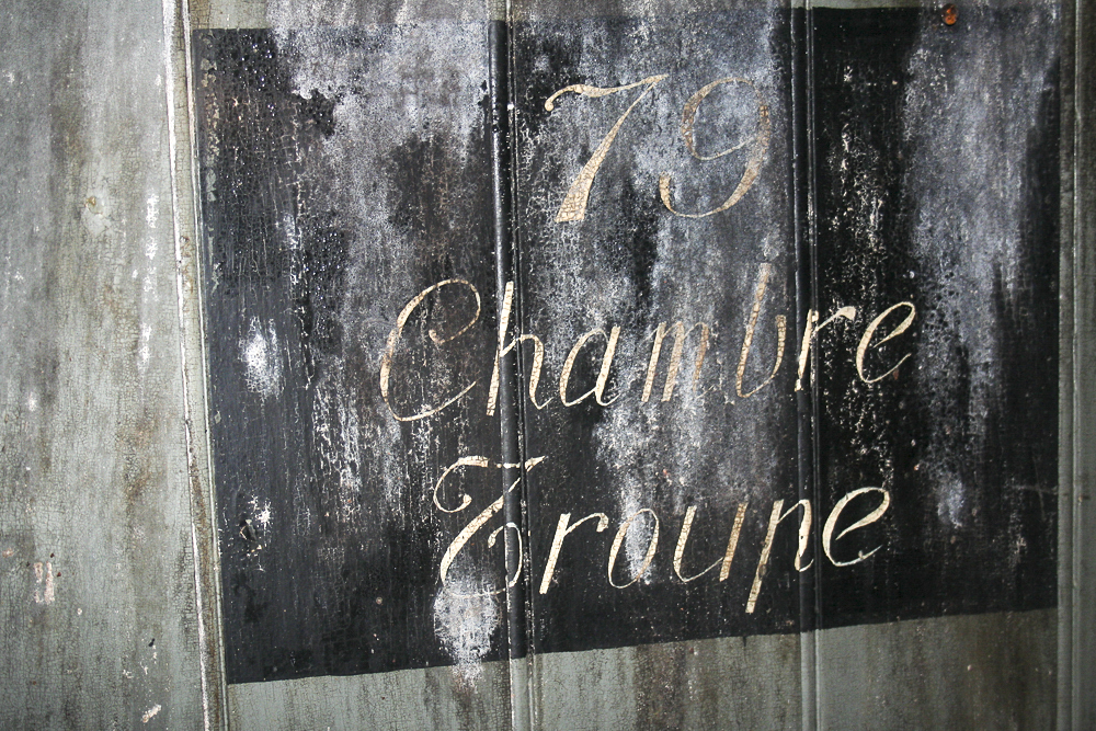 Ligne Maginot - GALGENBERG - A15 - (Ouvrage d'artillerie) - Bloc 6
Etage inférieur
Local 79 : chambre de troupe - Michel Teiten