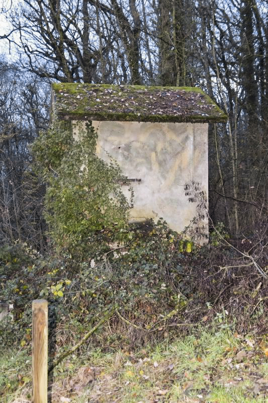 Ligne Maginot - GALGENBERG - A15 - (Ouvrage d'artillerie) - Entrée des hommes
Poste électrique extérieur - D.Froehly