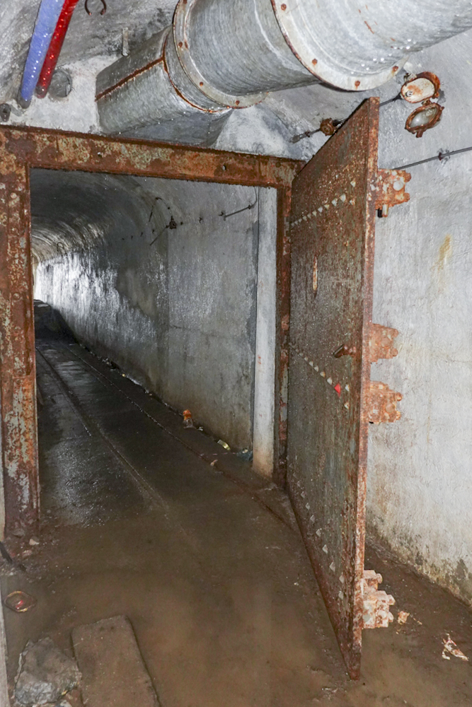Ligne Maginot - RESTEFOND - (Ouvrage d'artillerie) - Porte blindée de l'entrée - Michel Teiten
