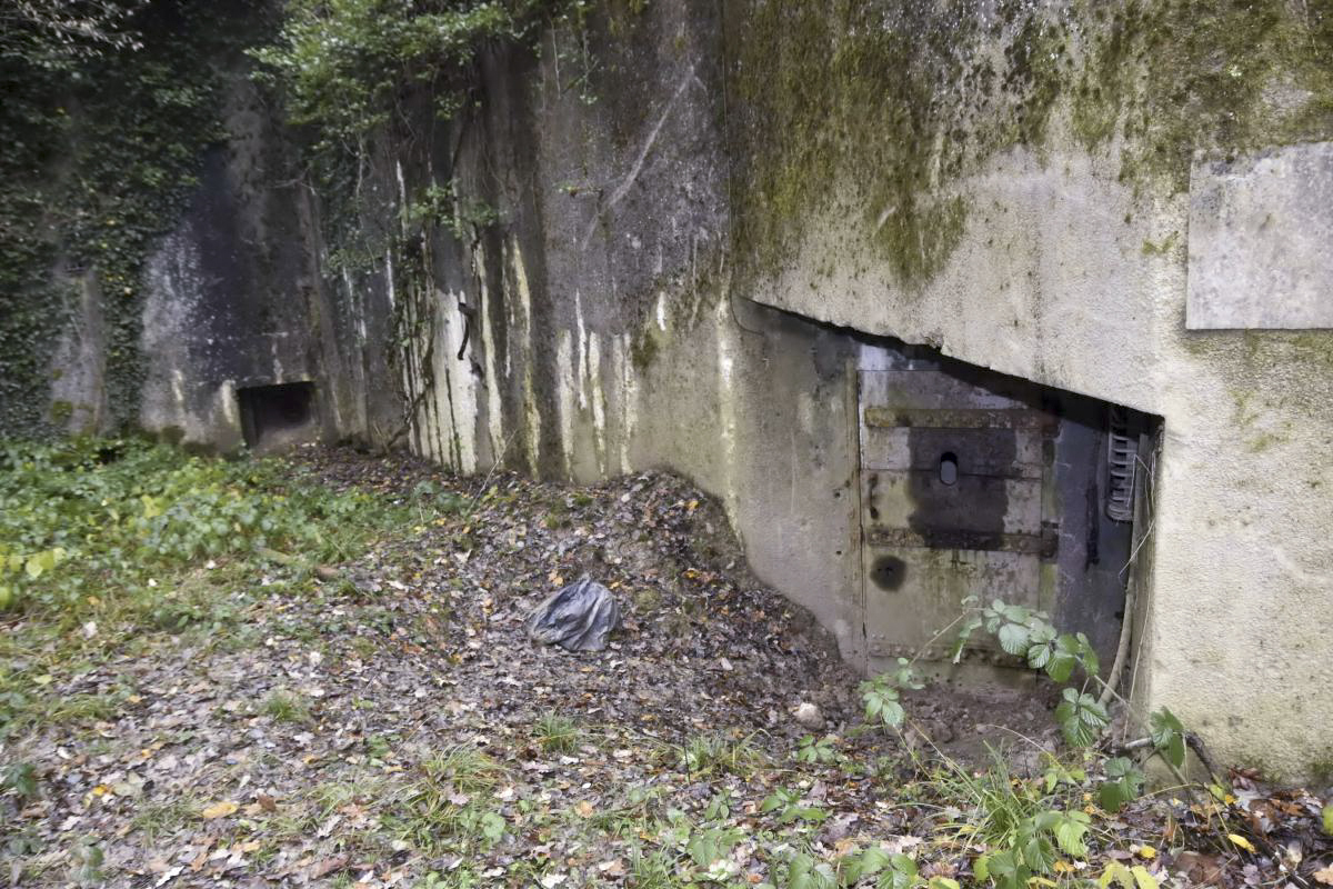 Ligne Maginot - OBERHEIDE - A14 - (Ouvrage d'infanterie) - Entrée de la casemate nord - D.Froehly