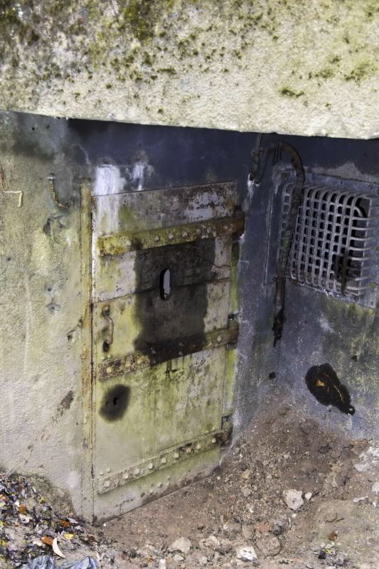 Ligne Maginot - OBERHEIDE - A14 - (Ouvrage d'infanterie) - Porte d'entrée de la casemate nord - D.Froehly