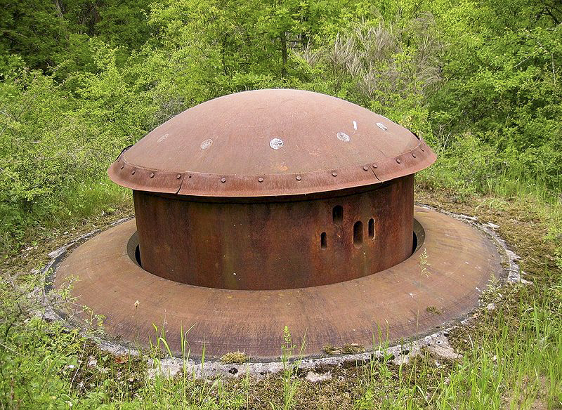 Ligne Maginot - OBERHEIDE - A14 - (Ouvrage d'infanterie) - La tourelle de mitrailleuses - Michel Teiten