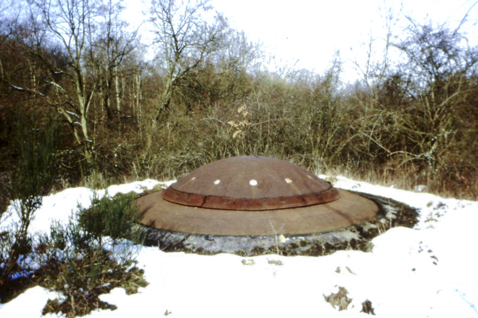 Ligne Maginot - OBERHEIDE - A14 - (Ouvrage d'infanterie) - La tourelle de mitrailleuses - NOEL Yves - AOM 22 juin