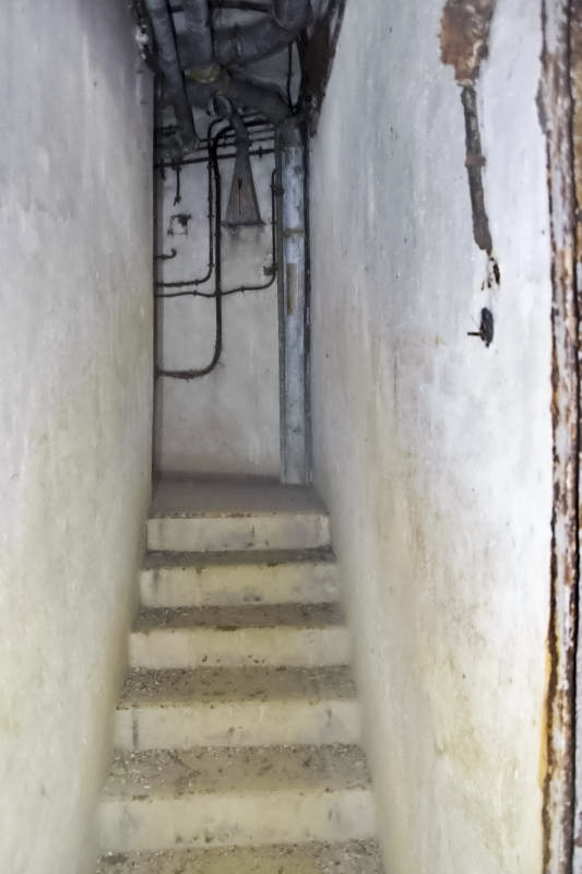 Ligne Maginot - OBERHEIDE - A14 - (Ouvrage d'infanterie) - Escalier menant à la chambre de tir nord - D.Froehly