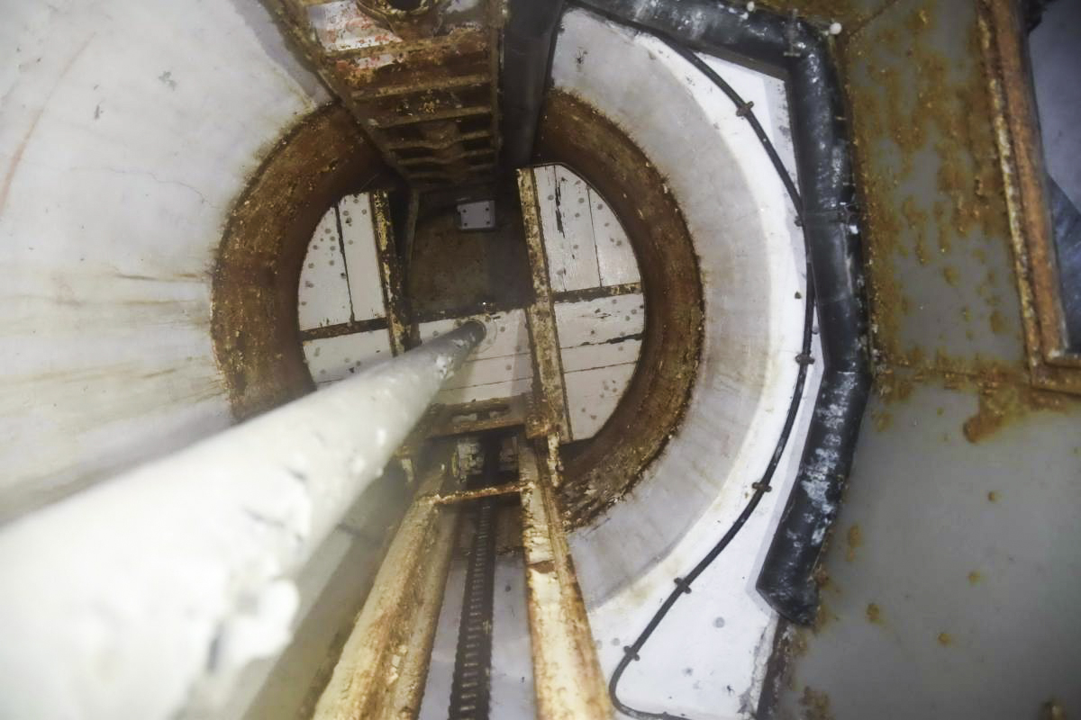 Ligne Maginot - OBERHEIDE - A14 - (Ouvrage d'infanterie) - Cloche GFM nord haute - D.Froehly