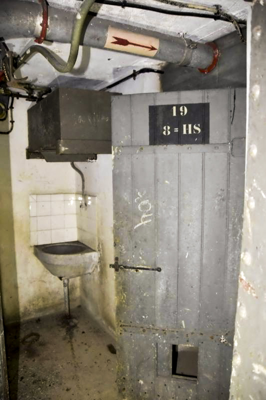 Ligne Maginot - OBERHEIDE - A14 - (Ouvrage d'infanterie) - Chambre des hommes, près de la cloche GFM nord basse - D.Froehly