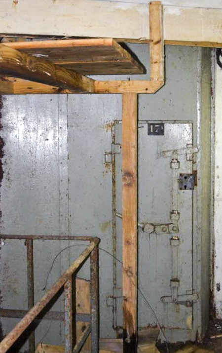 Ligne Maginot - OBERHEIDE - A14 - (Ouvrage d'infanterie) - Accès à la chambre de tir sud-est - Jules MATHIEU