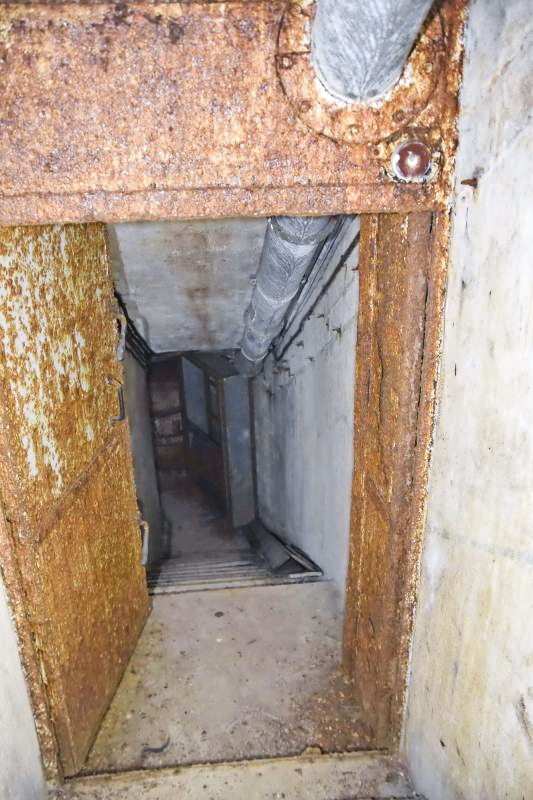 Ligne Maginot - OBERHEIDE - A14 - (Ouvrage d'infanterie) - Escalier de descente vers vers la cloche sud basse - D.Froehly
