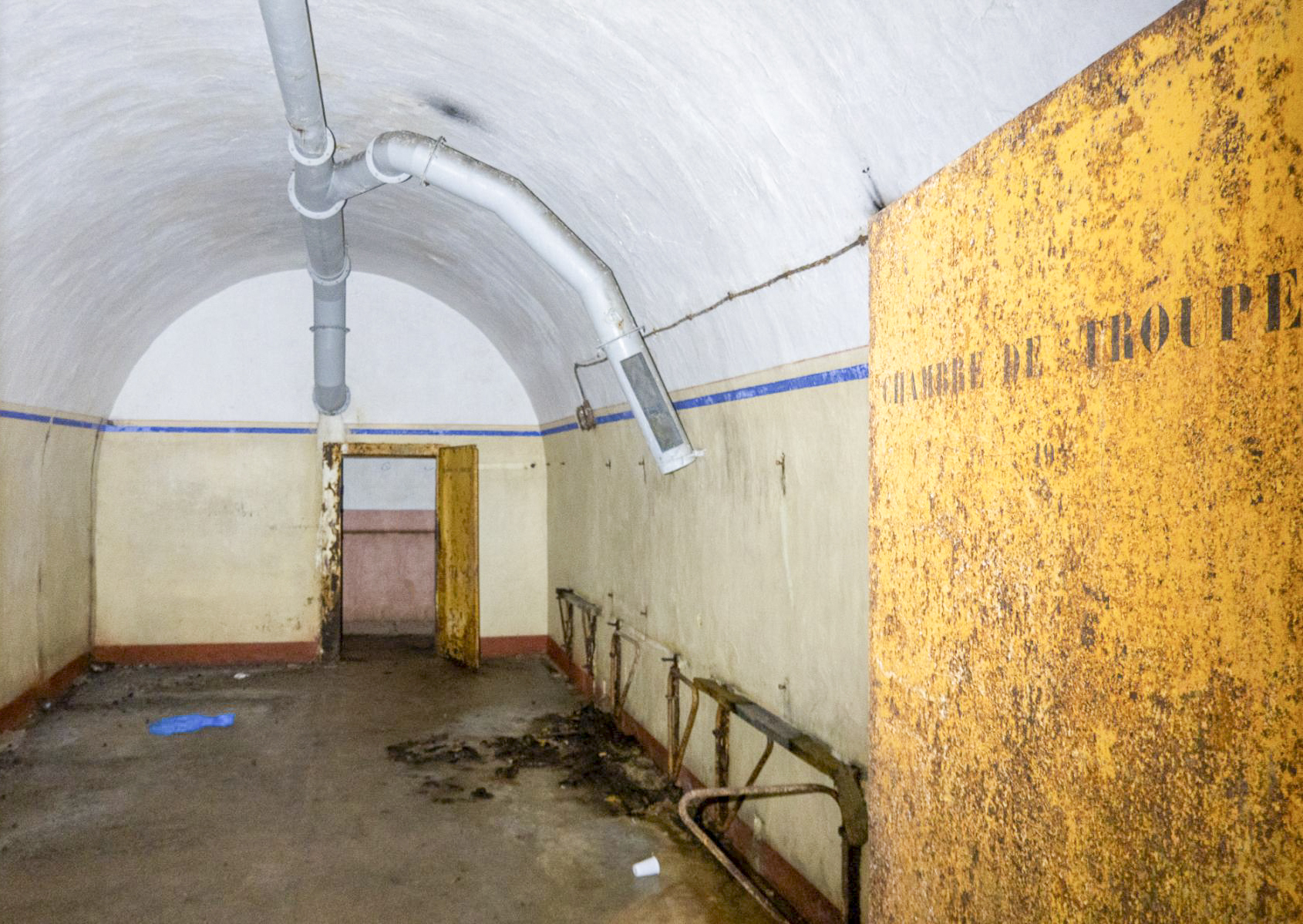 Ligne Maginot - ROTHERBERG - X30 (QUARTIER FREISTROFF - II/162°RIF) - (Abri) - Chambre de troupe - Michel Teiten