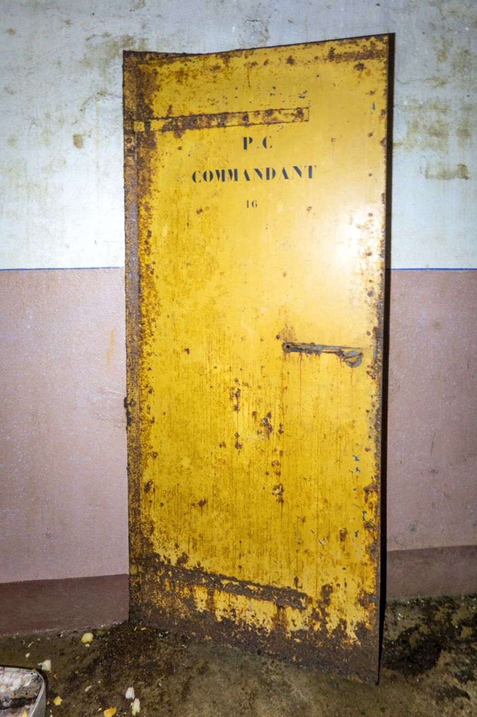 Ligne Maginot - ROTHERBERG - X30 (QUARTIER FREISTROFF - II/162°RIF) - (Abri) - PC Commandant - Michel Teiten