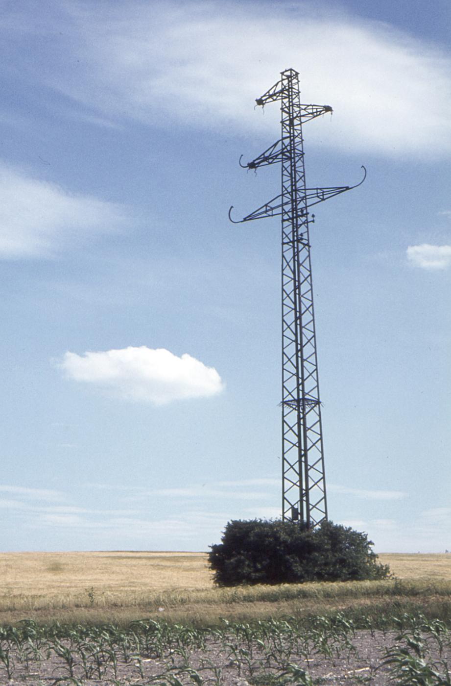 Ligne Maginot - ELEC - RéSEAU ALIMENTATION ELECTRIQUE - INTERCONNEXIONS 65 KV - (RESEAU - Electricité) - Ligne de transport haute tension 65 KV CENE posée par TRINDEL pour l'alimentation des ouvrages par l'arrière  - MANSUY Michel