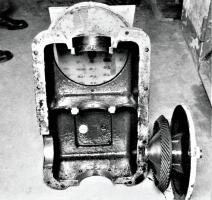 Ligne Maginot - Tourelle modèle 1932 pour deux mortiers de 81 mm - Hackenberg bloc 10
Réducteur ouvert