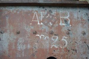 Ligne Maginot - COL DE RAUS (CR) - (Ouvrage d'infanterie) - Bloc 1
Porte blindée type AP 3B