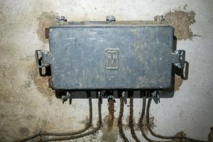 Ligne Maginot - VULMIS OU VULMIX - (Position d'artillerie préparée) - PC de la batterie
Central tir installé dans l'ancien magasin à poudre caverne