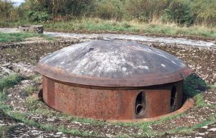 Ligne Maginot - GALGENBERG - A15 - (Ouvrage d'artillerie) - Bloc 6
La tourelle 135