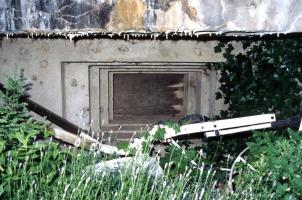 Ligne Maginot - HINSING 1 - (Blockhaus pour canon) - Le créneau