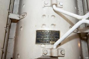 Ligne Maginot - IMMERHOF - A10 (Ouvrage d'infanterie) - Bloc 3
Etage supérieur
Tourelle pour deux mortiers 81 mm