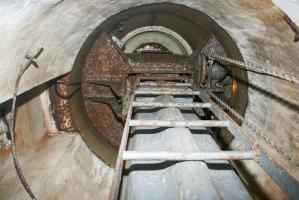 Ligne Maginot - IMMERHOF - A10 - (Ouvrage d'infanterie) - Bloc d'entrée
Intérieur de la cloche LG