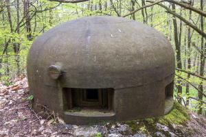 Ligne Maginot - HOCHWALD C1 - (Casemate d'infanterie - Simple) - Cloche GFM