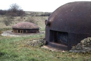 Ligne Maginot - SOETRICH - A11 - (Ouvrage d'artillerie) - Bloc 5
Cloche GFM et tourelle de 75 mm mle 32