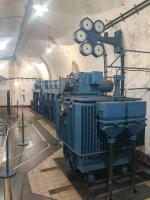 Ligne Maginot - HACKENBERG - A19 - (Ouvrage d'artillerie) - Poste de transformation
Les cellules moyenne tension et l'autotransformateur permettant de compenser les pertes réseau