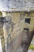 Ligne Maginot - SENTZICH - A16 - (Ouvrage d'infanterie) - Casemate sud
Fossé diamant et ses créneau de défense
