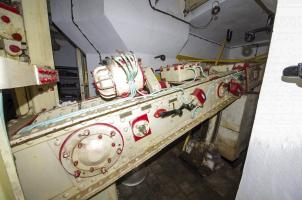 Ligne Maginot - SENTZICH - A16 - (Ouvrage d'infanterie) - Tourelle mitrailleuse
Étage inférieur
Vue sur le balancier