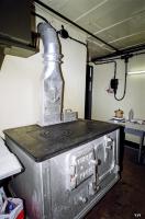 Ligne Maginot - SENTZICH - A16 - (Ouvrage d'infanterie) - La cuisine
Cuisinière à charbon Cubain