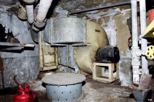 Ligne Maginot - SENTZICH - A16 - (Ouvrage d'infanterie) - Casemate Nord
L'aérorefroidisseur de l'eau des  moteurs de l'usine électrique