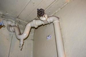 Ligne Maginot - SENTZICH - A16 - (Ouvrage d'infanterie) - Cuisine
Entrée d'eau de drainage extérieur.