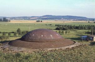 Ligne Maginot - SENTZICH - A16 - (Ouvrage d'infanterie) - La tourelle de mitrailleuses