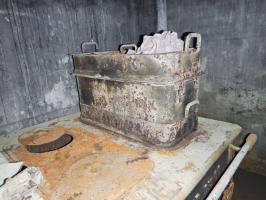 Ligne Maginot - ROUTE DU LUXEMBOURG - X9 - (Abri) -  La cuisine
Cusinière à charbon Vaillant