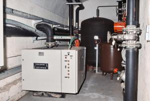 Ligne Maginot - ROCHONVILLERS - A8 - (Ouvrage d'artillerie) - Usine électrique moderne
Le chaudière
