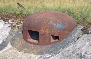 Ligne Maginot - PETERSBERG - X4 - (Abri actif) - Cloche pour jumelage de mitrailleuses