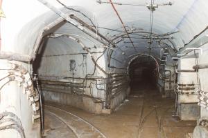 Ligne Maginot - MOLVANGE - A9 - (Ouvrage d'artillerie) - Le croisement des galeries vers les blocs B4 et B5