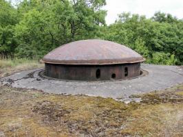 Ligne Maginot - Ouvrage d'artillerie de METRICH - Bloc 8
Tourelle de 75-33.