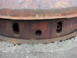 Ligne Maginot - METRICH - A17 - (Ouvrage d'artillerie) - Bloc 8
Embrasures de la tourelle de 75-33.