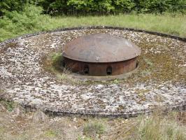 Ligne Maginot - METRICH - A17 - (Ouvrage d'artillerie) - Bloc 11
Tourelle pour deux obusiers de 135.