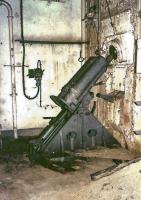 Ligne Maginot - METRICH - A17 - (Ouvrage d'artillerie) - Bloc 15
Mortier de 81 mm
Actuellement exposé dans le musée de l'ouvrage de Schoenenbourg (AALMA)