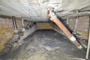Ligne Maginot - METRICH - A17 - (Ouvrage d'artillerie) - Sanitaires
Les tuyaux vers l’egout 