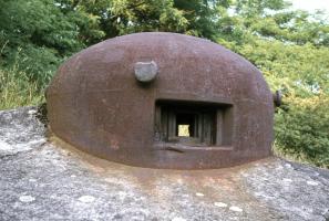 Ligne Maginot - METRICH - A17 - (Ouvrage d'artillerie) - Entrée des hommes
Cloche GFM