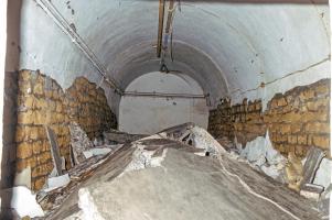 Ligne Maginot - METRICH - A17 - (Ouvrage d'artillerie) - Les murs se dégradent