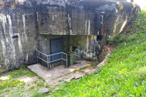Ligne Maginot - CHENES BRULES - O4 - (Observatoire d'artillerie) - L'entrée de l'observatoire