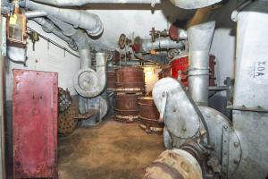 Ligne Maginot - Ouvrage de la FERTE - Bloc 1
Salle de neutralisation du bloc
Ventilateur type C1 à droite de la photo