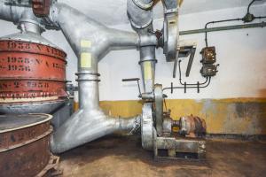 Ligne Maginot - Ouvrage de la FERTE - Bloc 1
Salle de neutralisation du bloc
Le système de ventilateur type C1 Normal-Gazé